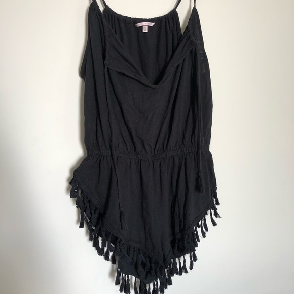 Victoria's Secret Other - Victoria’s Secret Black Romper Coverup